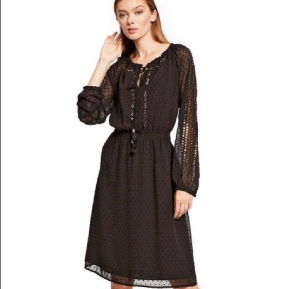 Altuzarra for Target Black Dress with gold sequin